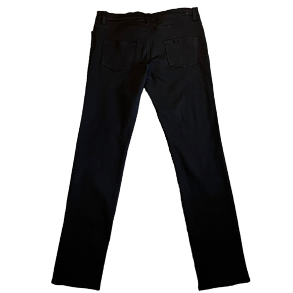 BETABRAND Ladies 7 Pocket Zip Fly Stretch Yoga Denim Straight Leg Jeans 32L NWT